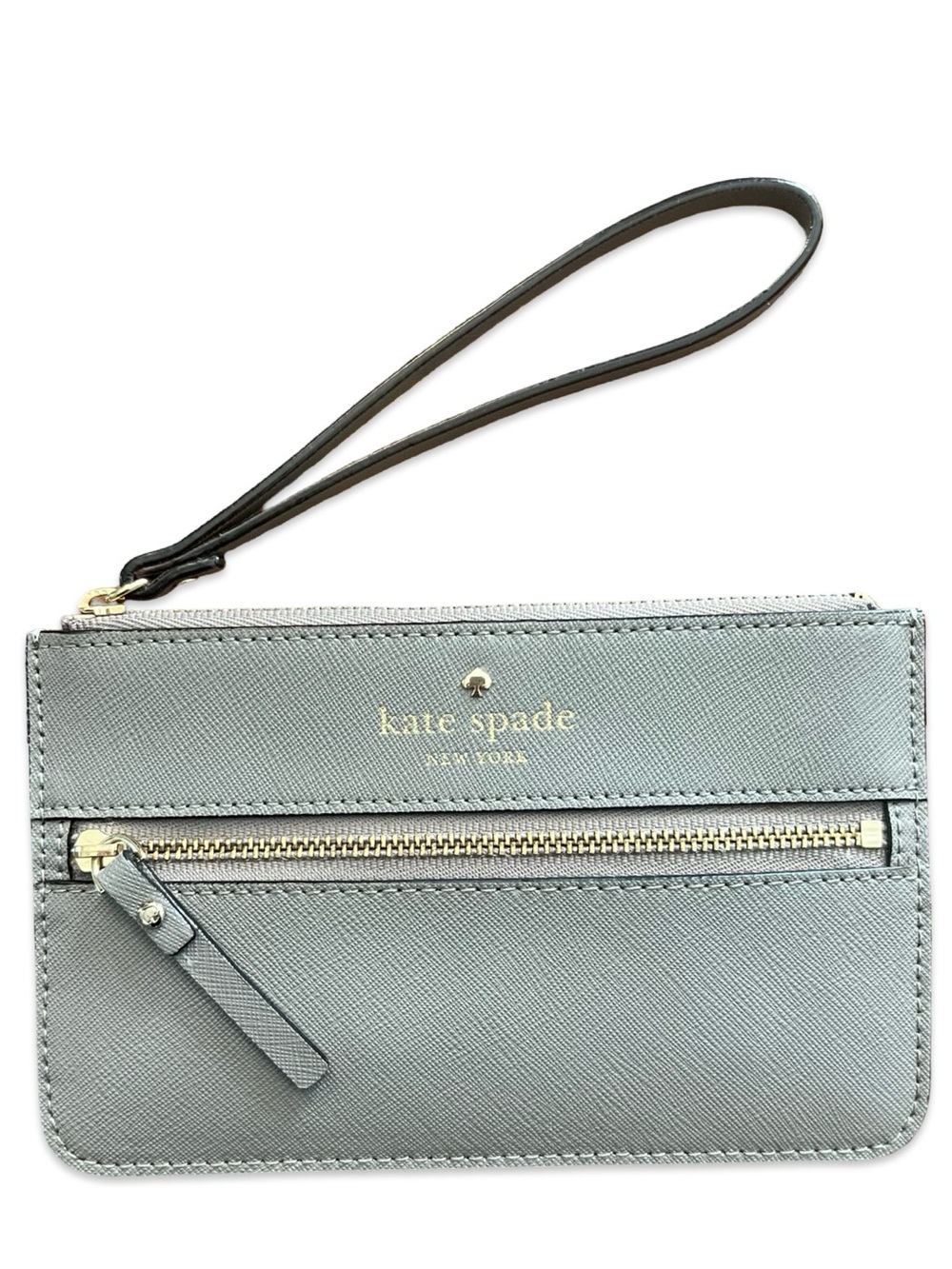 Kate Spade Gray Wristlet Wallet